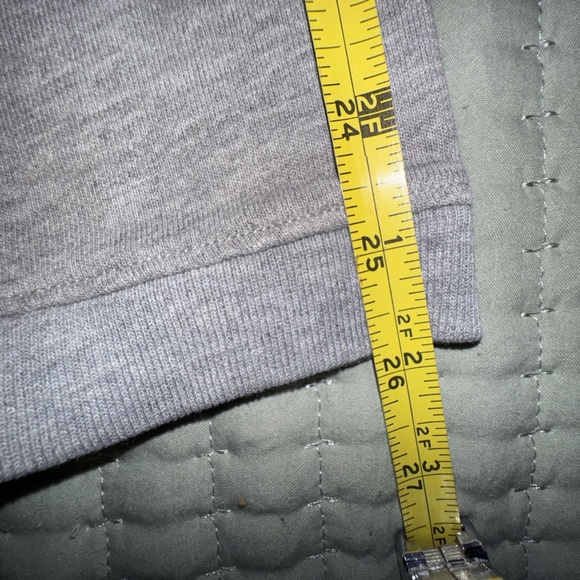 ATM Gray Long Sleeve Sweatshirt with pocket. GUC NO SIZE OR FABRIC TAG! - Picture 11 of 12